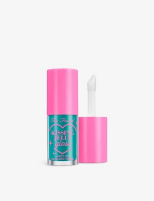 Shop Too Faced Kissing Jelly Lip Gloss 4.5ml In Sweet Cotton Candy