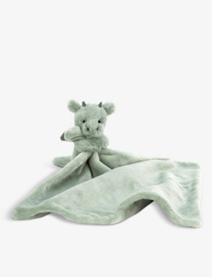 JELLYCAT: Bashful Dragon faux-fur soother 34cm