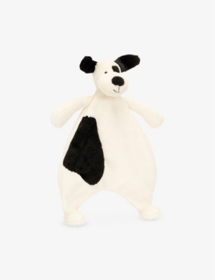 JELLYCAT: Bashful Puppy faux-fur comforter soft toy 27cm