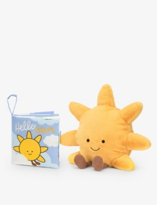 JELLYCAT: Hello Sun Woven Book 18cm