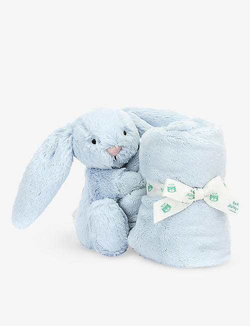JELLYCAT: Bashful Bunny faux-fur soother 34cm