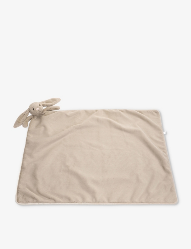Bashful Bunny faux-fur blanket 70cm