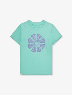 BOARDIES: Bronte graphic-print organic cotton-jersey T-shirt 5-13 years