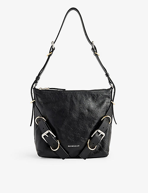 GIVENCHY: Voyou small leather shoulder bag