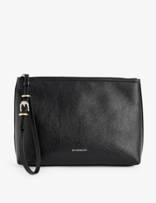 GIVENCHY: Voyou leather pouch