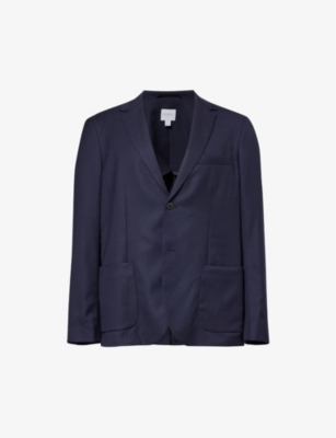 SUNSPEL: Notched-lapel single-breasted stretch-wool blazer