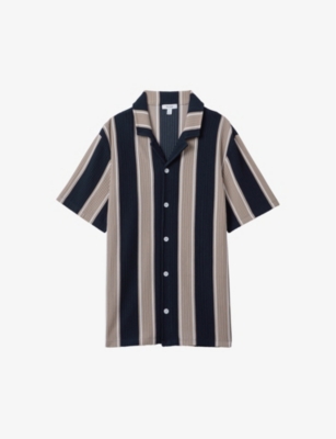 REISS: Alton slim-fit woven shirt