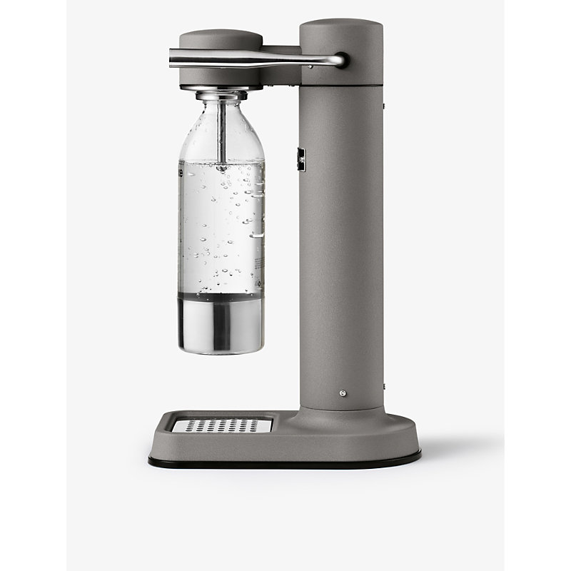 Shop Aarke Matte Grey Carbonator 3 Stainless-steel Sparkling Water Maker