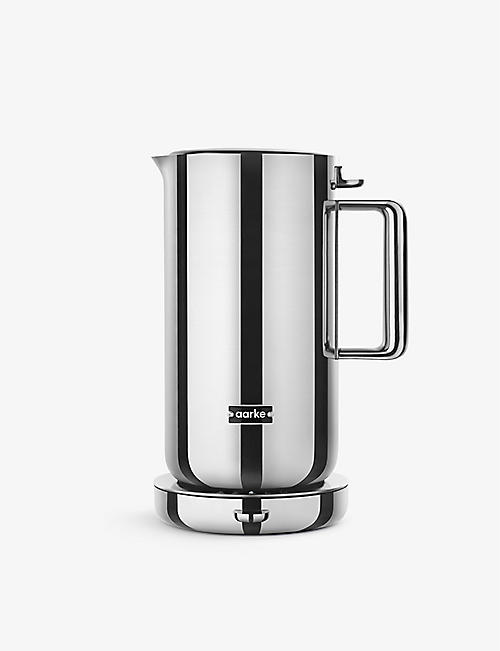 AARKE: Logo-engraved stainless-steel kettle