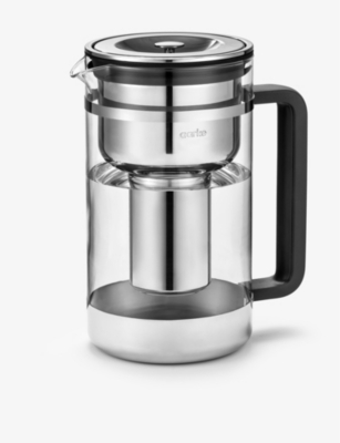 Logo-engraved large stainless-steel purifier