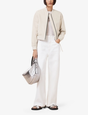 ALLSAINTS: Orten leather bomber jacket