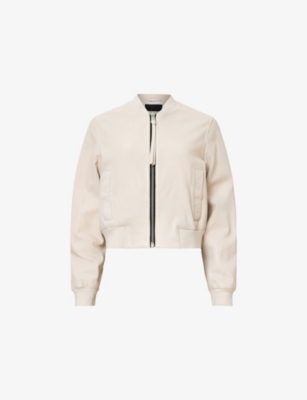 ALLSAINTS: Orten leather bomber jacket