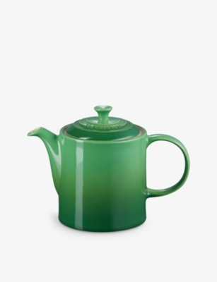 Shop Le Creuset Bamboo Green Stoneware Grand Teapot 1.3l