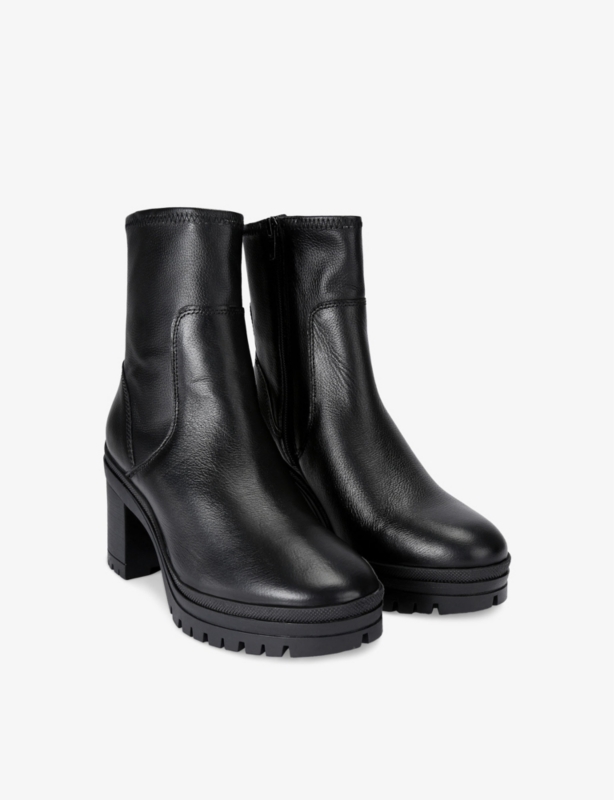Serin 65 Sock Leather Ankle Boots