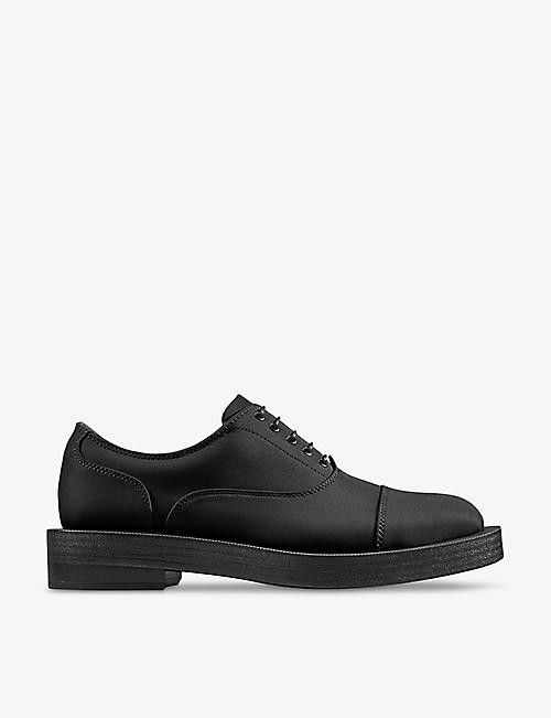 MARTINE ROSE X CLARKS: Martine Rose x Clarks leather chunky-sole Oxford shoes