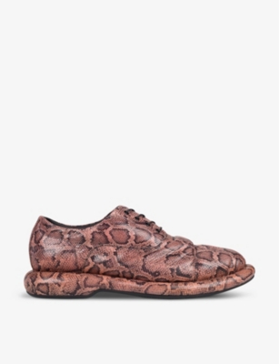 MARTINE ROSE X CLARKS - Martine Rose x Clarks leather Oxford shoes