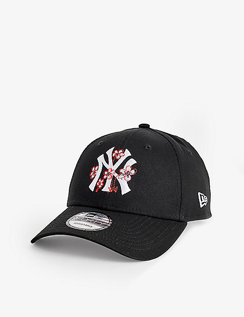 NEW ERA: 9FORTY New York Yankees floral cotton-twill cap