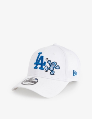 New Era Mens White 9forty La Dodgers Food-character Cotton Baseball Cap