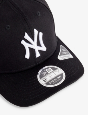 Shop New Era Mens Black 9fifty La Dodgers World Series Brand-embroidered Stretch-cotton Cap