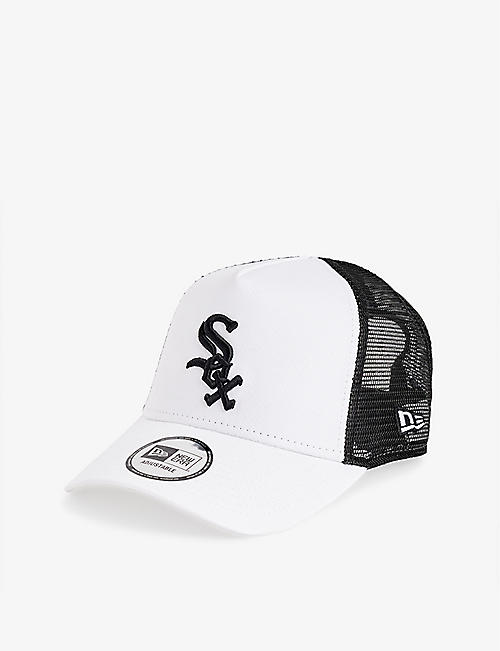 NEW ERA: Chicago White Sox brand-embroidered cotton-twill trucker cap