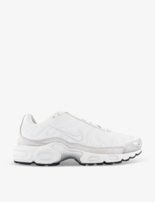 Nike Womens Platinum Tint Platinum T Air Max Plus Woven Low-top Trainers
