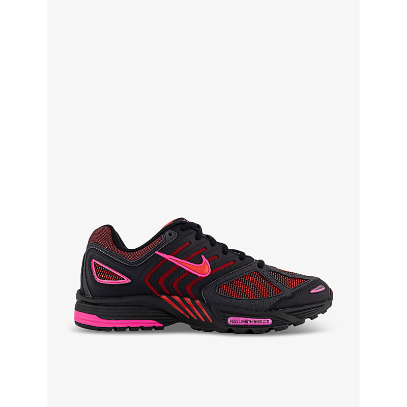 Nike Air Pegasus 2k5 "fierce Pink" Trainers In Black Fire Red Fierce Pi