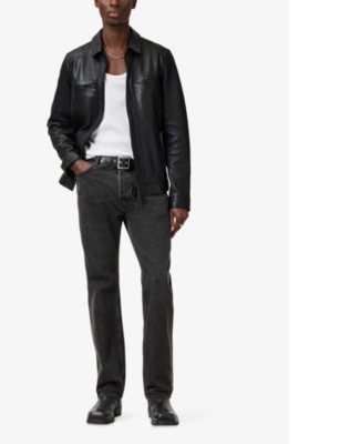 ALLSAINTS: Reid Straight-Leg Denim Jeans