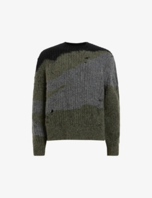 All saints knitted jumper best sale