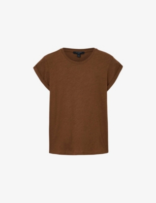 Allsaints: Anna relaxed-fit short-sleeve cotton T-shirt