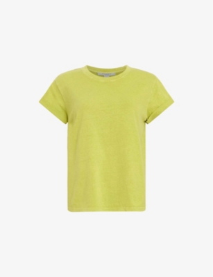 Anna relaxed-fit short-sleeve organic-cotton T-shirt