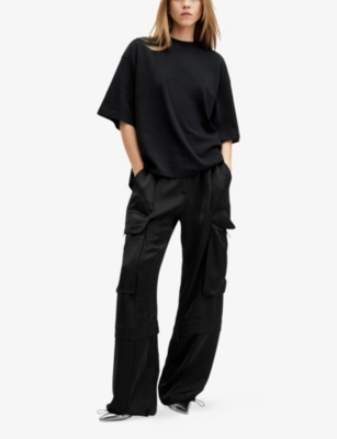 ALLSAINTS: Amelie Relaxed-Fit Short-Sleeve Cotton T-Shirt