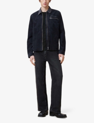 ALLSAINTS: Tonic Logo-Embroidered Slim-Fit Cotton T-Shirt