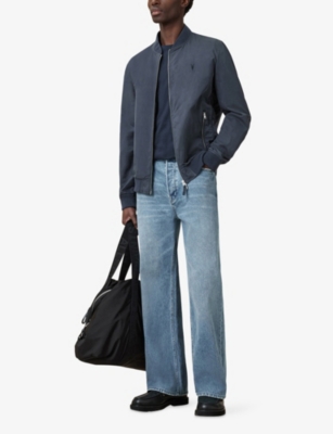 ALLSAINTS: Tonic Logo-Embroidered Slim-Fit Cotton T-Shirt