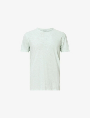 Allsaints Bodega Crew Neck Raw Edge T-shirt
