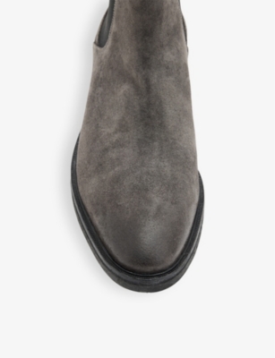 ALLSAINTS: Creed suede Chelsea boots
