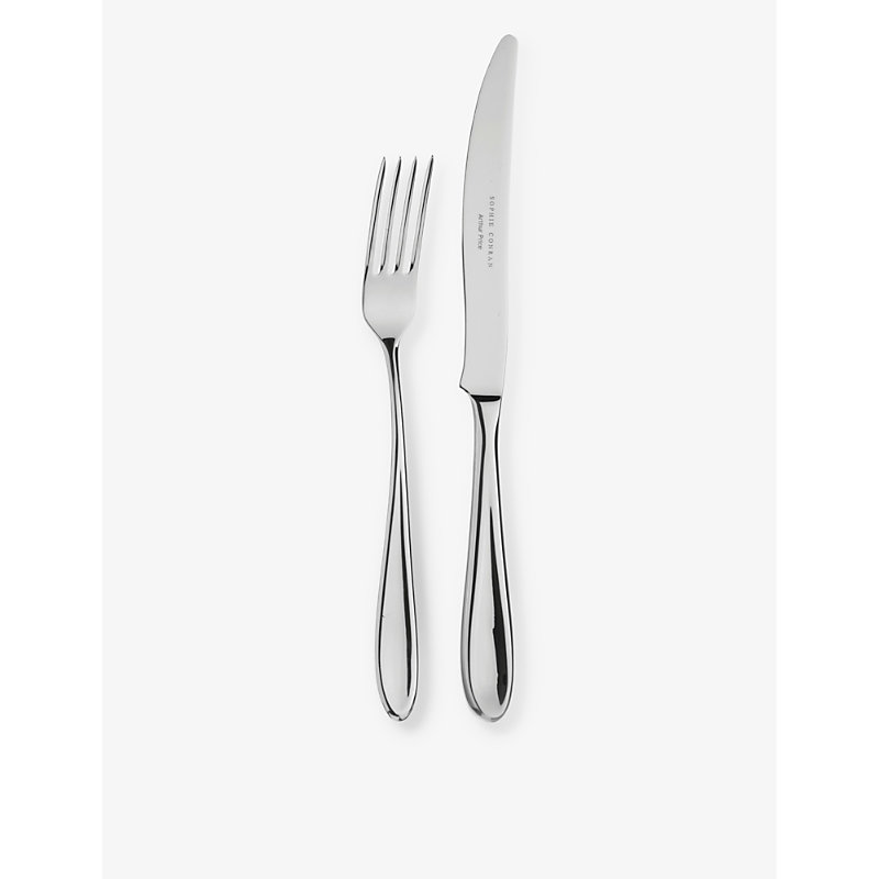 Arthur Price Stainless Steel Sophie Conran Rivelin Stainless-steel 24-piece Cutlery Set In Gray