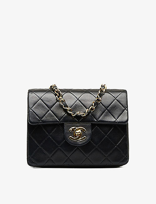 RESELFRIDGES: Pre-loved Chanel Mini Classic leather cross-body bag