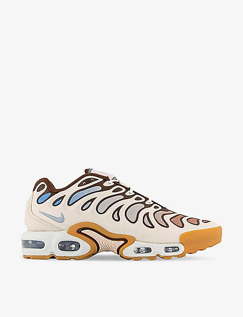 NIKE: Air Max Plus brand-embroidered woven low-top trainers