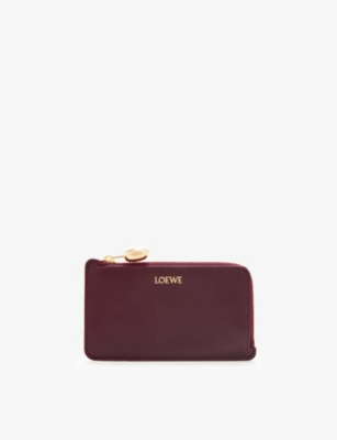 LOEWE: Pebble leather card holder