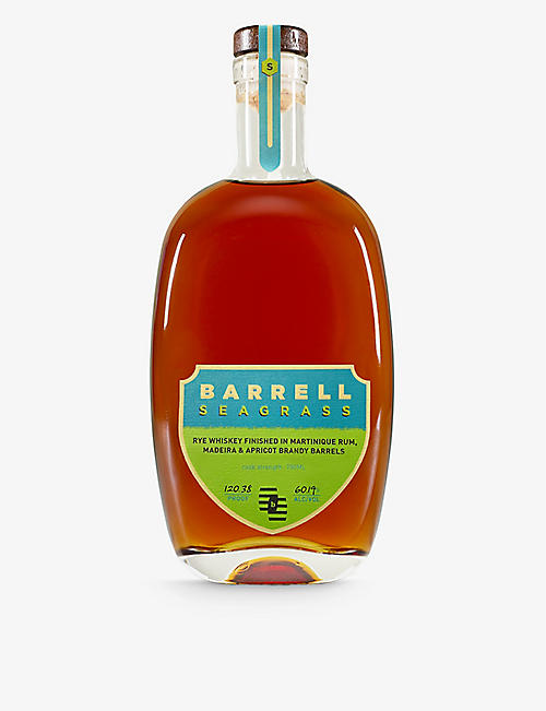 BOURBON: Barrell Craft Spirits Seagrass Rye cask strength rye whiskey 750ml