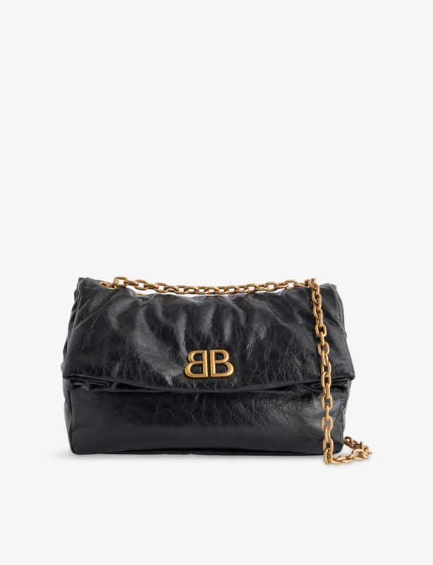 Monaco Medium Leather Shoulder Bag