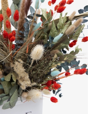 YOUR LONDON FLORIST: Ruby Tuesday dried flower bouquet