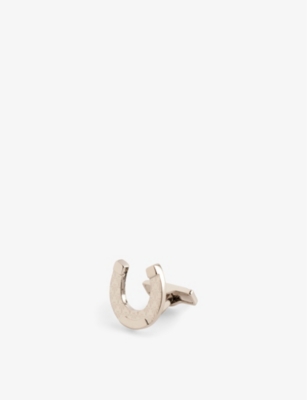 TED BAKER: Lucki horseshoe cufflink and lapel gift set