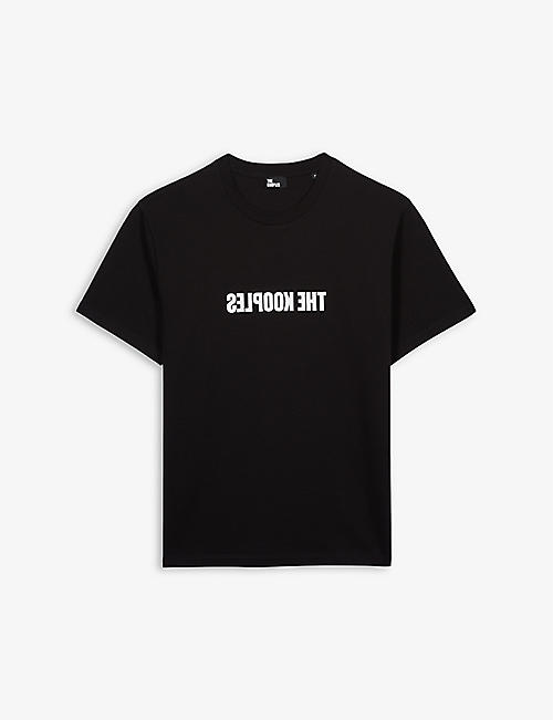 THE KOOPLES: Slogan-print regular-fit cotton T-shirt