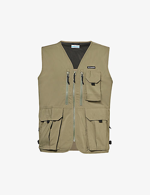 COLUMBIA: Silver Ridge brand-patch recycled-polyester gilet