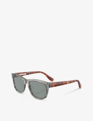 Brunello Cucinelli Womens  Bc4003s Pillow-frame Acetate Sunglasses In Grey