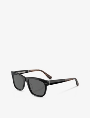 Brunello Cucinelli Acetate Bc4003s Sunglasses In Black