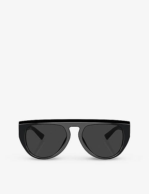 FERRARI: FH2005U pilot-frame acetate sunglasses