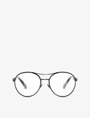 CHANEL: CH2214 Round-Frame Metal Optical Glasses