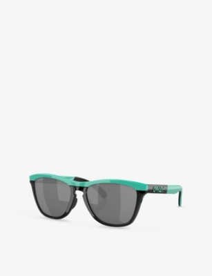 Oakley Womens Multi-coloured Oo9284 Frogskins Range Square-frame O Matter™ Sunglasses In Multi-coloured